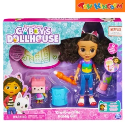 Gabby's Dollhouse Black Hair Deluxe Craft Doll