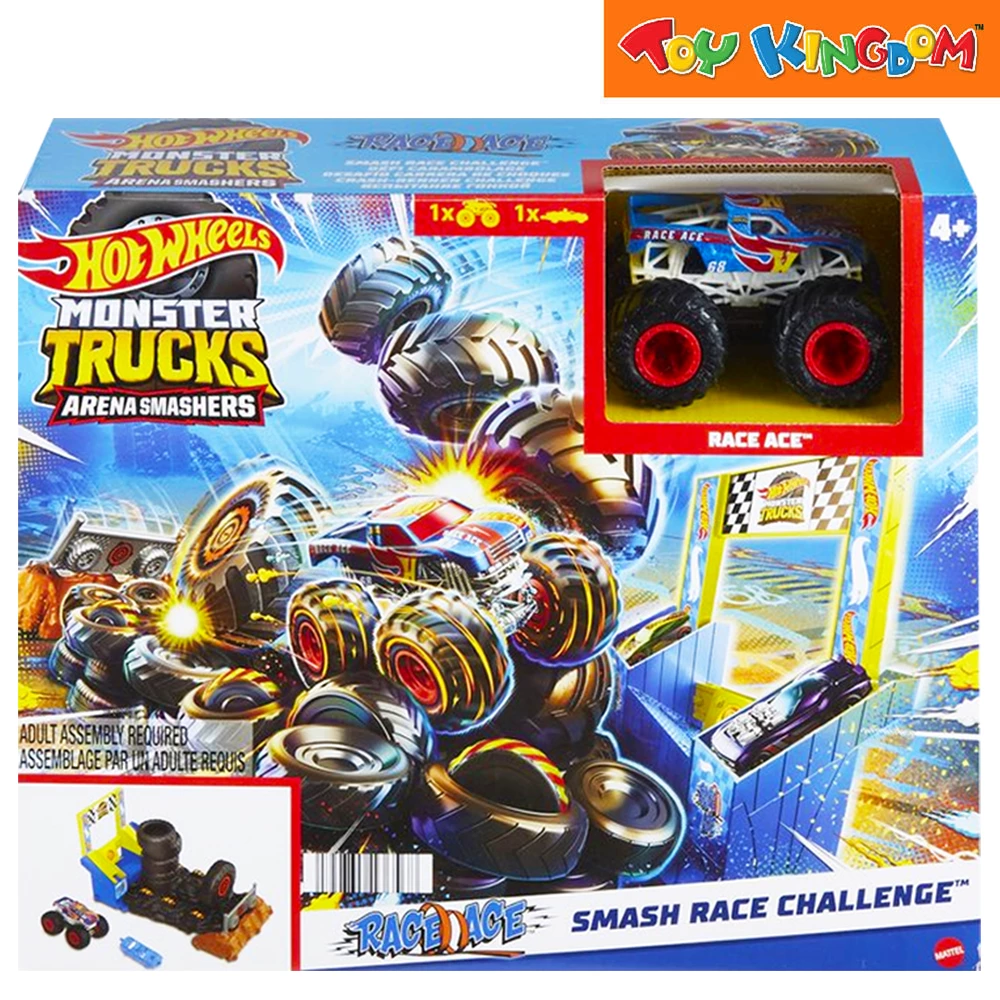 Hot Wheels Monster Trucks Arena World: Entry Challenge - Smash Race Playset 1 Hot Wheels Monster Trucks Arena World: Entry Challenge - Smash Race Playset