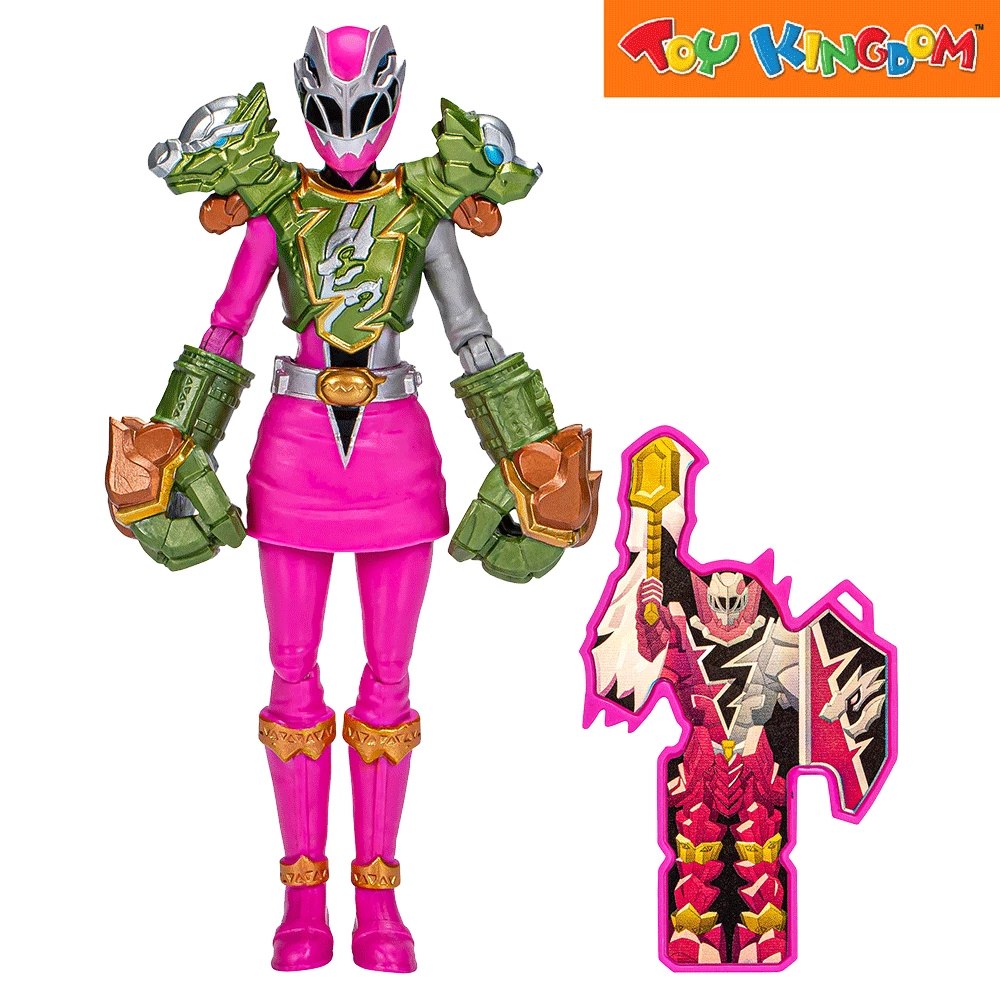 Power Rangers Dino Fury Smash Armor Pink Ranger Action Figure 2 Power Rangers Dino Fury Smash Armor Pink Ranger Action Figure - Image 2