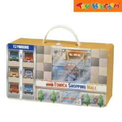 Tomica Shopping Mall Playset 6 Tomica Shopping Mall Playset -Toy Haven Shop TK 39094949 905554 BKT FRONT SIDE