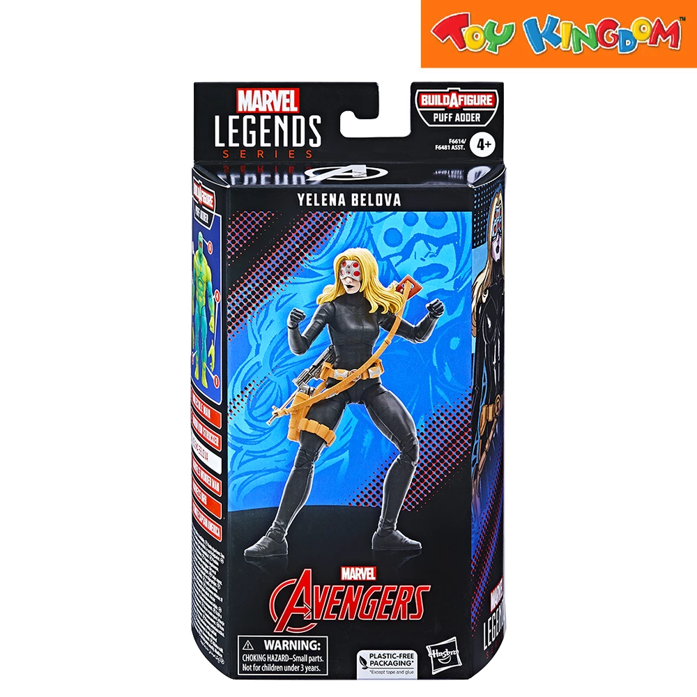 Marvel Avengers Legend Series Build-A-Figure Puff Adder Yelena Belova Action Figure 1 Marvel Avengers Legend Series Build-A-Figure Puff Adder Yelena Belova Action Figure