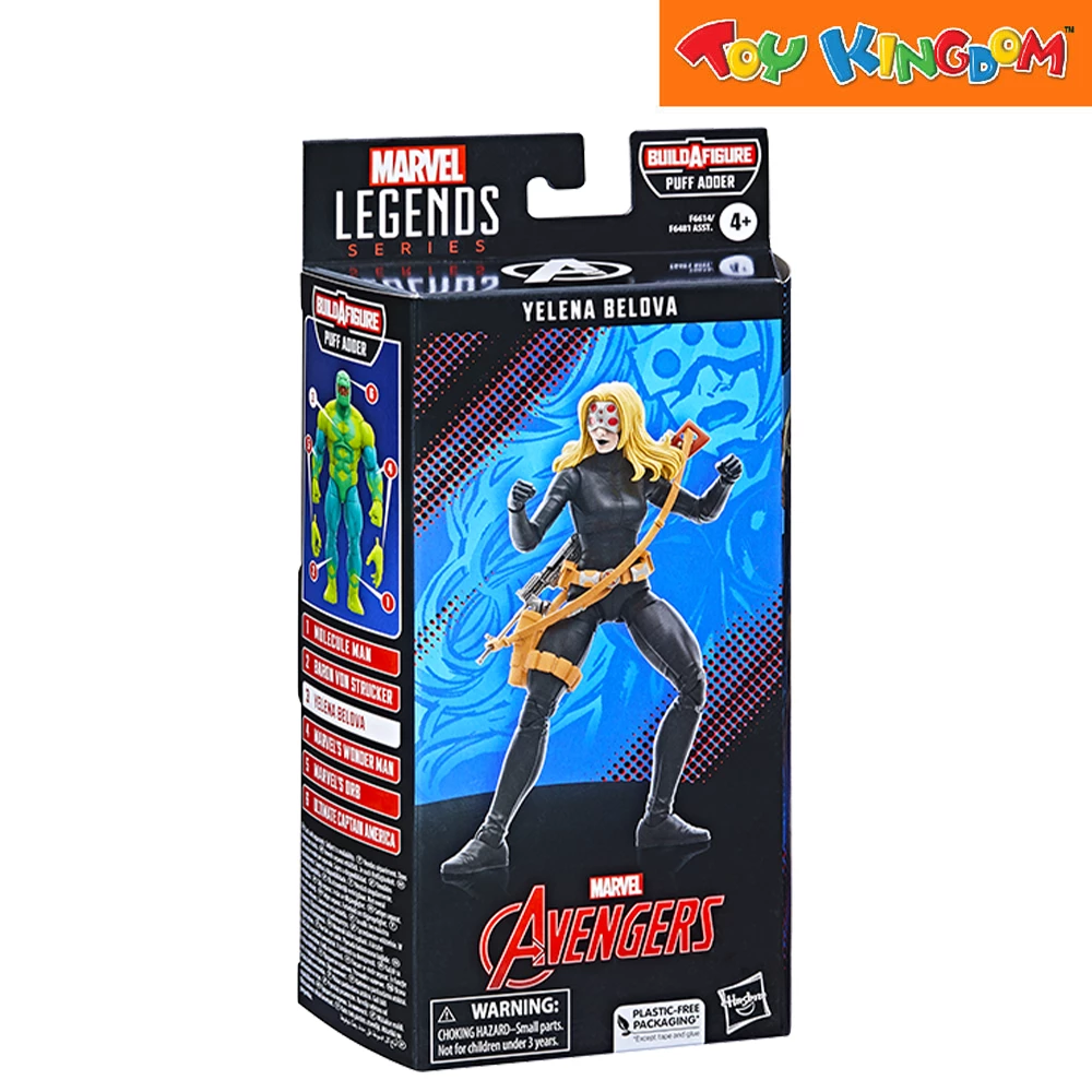 Marvel Avengers Legend Series Build-A-Figure Puff Adder Yelena Belova Action Figure 2 Marvel Avengers Legend Series Build-A-Figure Puff Adder Yelena Belova Action Figure - Image 2