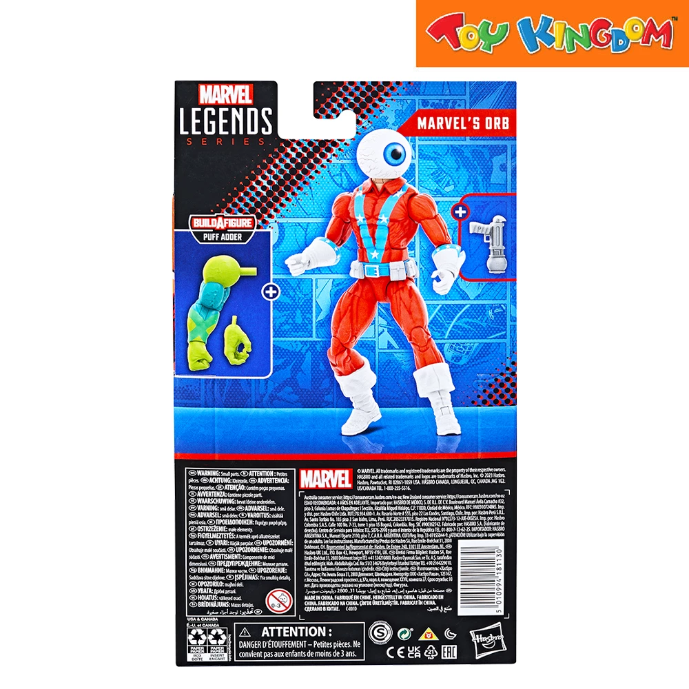 Marvel Avengers Legend Series Build-A-Figure Puff Adder Marvel's Orb 3 Marvel Avengers Legend Series Build-A-Figure Puff Adder Marvel's Orb - Image 3