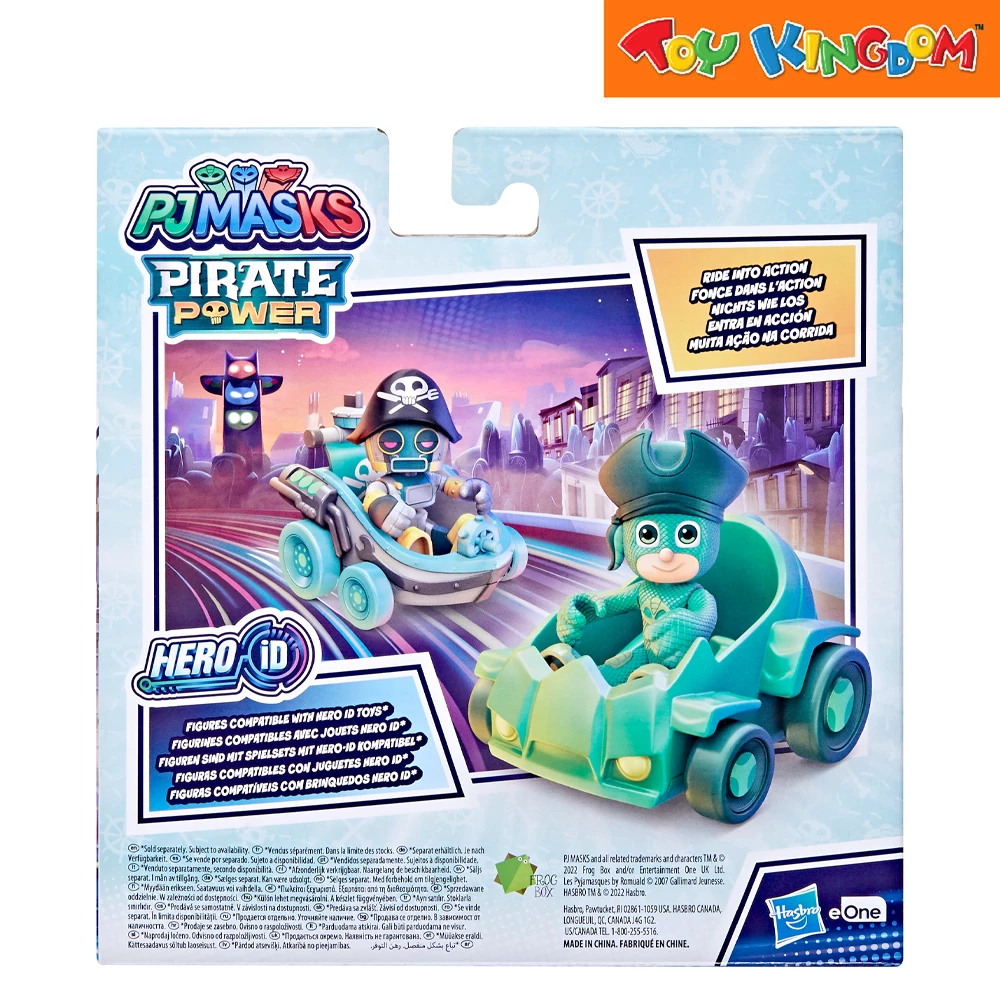 Pj Mask Battle Racers Pirate Power Gekko And Pirate Robot Action Figure 3 Pj Mask Battle Racers Pirate Power Gekko And Pirate Robot Action Figure - Image 3