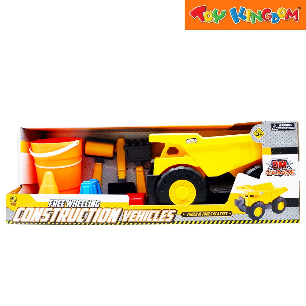 Dream Machine Construction Dump Truck Playset 1 Dream Machine Construction Dump Truck Playset