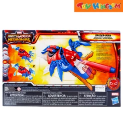 Marvel Mech Strike Mechasaurs Spider-Man Arachno Blaster 5 Marvel Mech Strike Mechasaurs Spider-Man Arachno Blaster -Toy Haven Shop TK 39096928F6677 PKT BACK