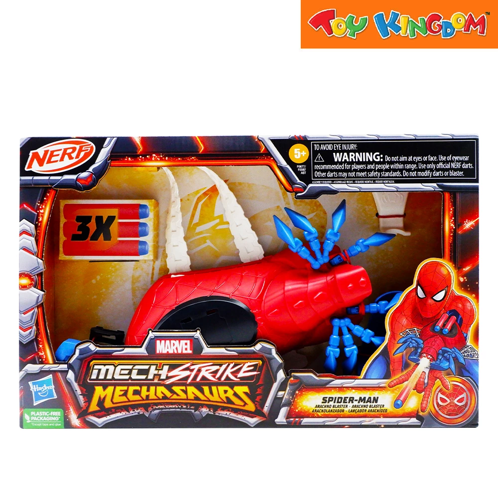 Marvel Mech Strike Mechasaurs Spider-Man Arachno Blaster 1 Marvel Mech Strike Mechasaurs Spider-Man Arachno Blaster