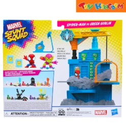 Marvel Stunt Squad Spider-Man Vs Green Goblin Action Figure 5 Marvel Stunt Squad Spider-Man Vs Green Goblin Action Figure -Toy Haven Shop TK 39096932F7062 PKT BACK