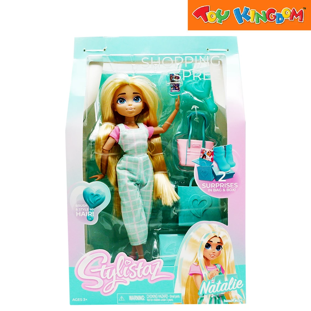 Head Start Stylistaz Shopping Spree Natalie Doll Playset 1 Head Start Stylistaz Shopping Spree Natalie Doll Playset