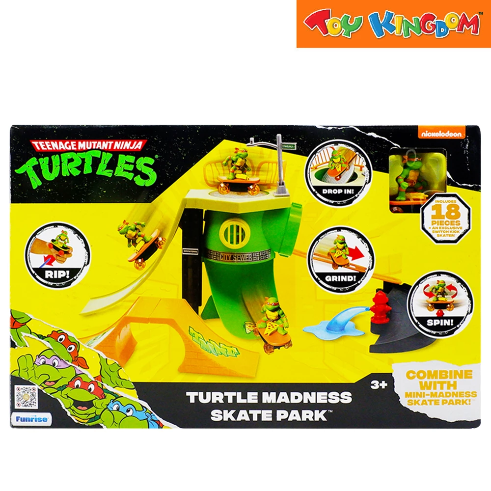 Teenage Mutant Ninja Turtles Turtle Madness Skate Park Action Figures 1 Teenage Mutant Ninja Turtles Turtle Madness Skate Park Action Figures
