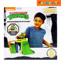 Teenage Mutant Ninja Turtles Mini Madness Skate Park Action Figures 5 Teenage Mutant Ninja Turtles Mini Madness Skate Park Action Figures -Toy Haven Shop TK 3909841771053 PKT BACK