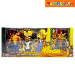 Crash Bandicoot 4 Pack 4.5 Inch Figure