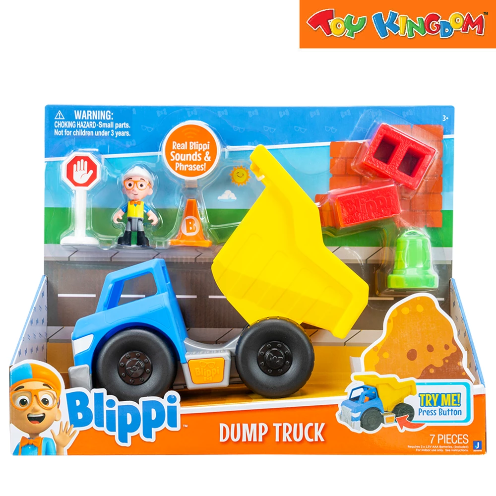Blippi Dump Truck Feature Vehicle 1 Blippi Dump Truck Feature Vehicle