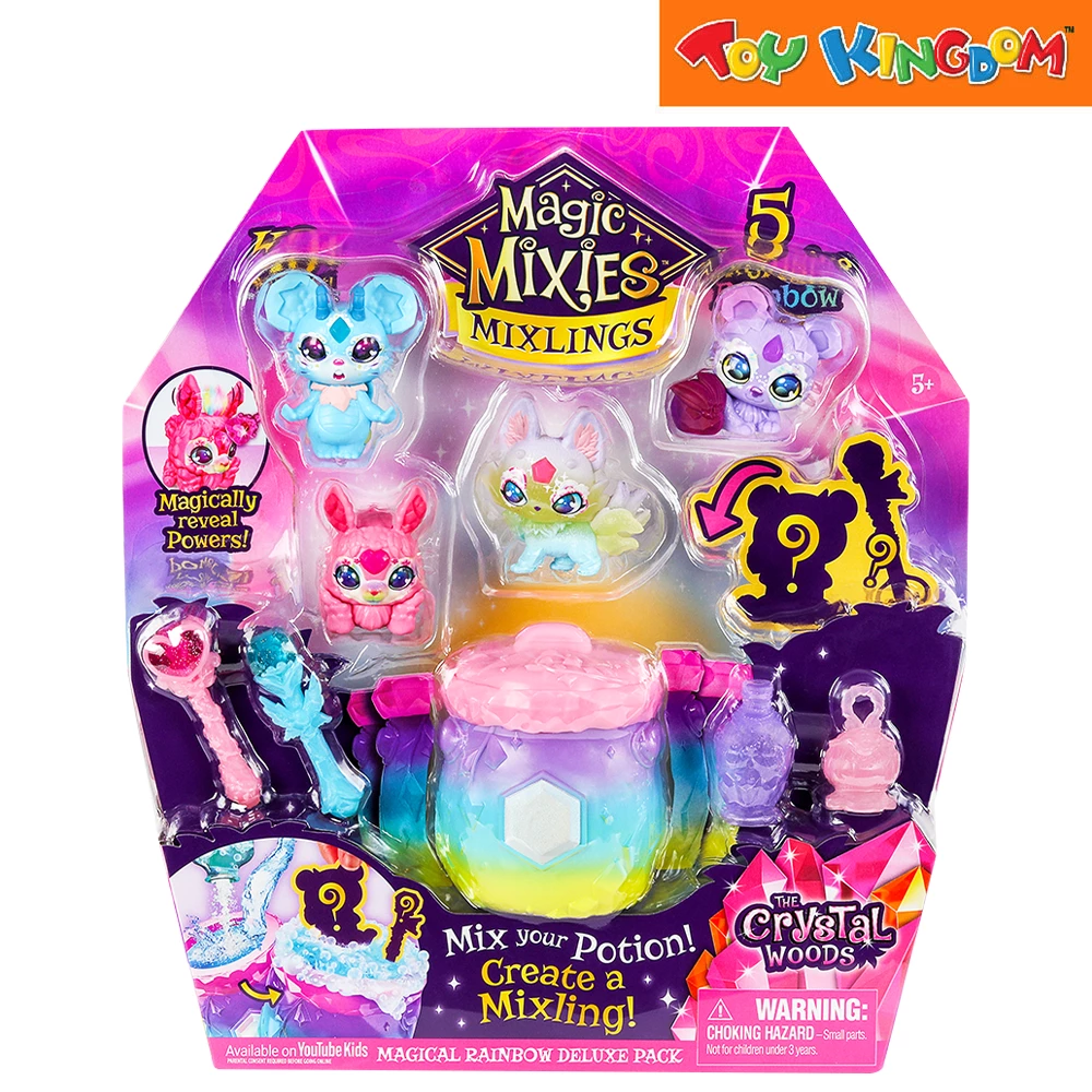 Magic Mixies Mixlings Magical Rainbow Deluxe Pack Doll Accessories 1 Magic Mixies Mixlings Magical Rainbow Deluxe Pack Doll Accessories