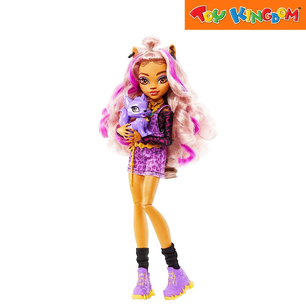 Monster High Clawdeen Wolf Doll With Pet And Accessories 2 Monster High Clawdeen Wolf Doll With Pet And Accessories - Image 2