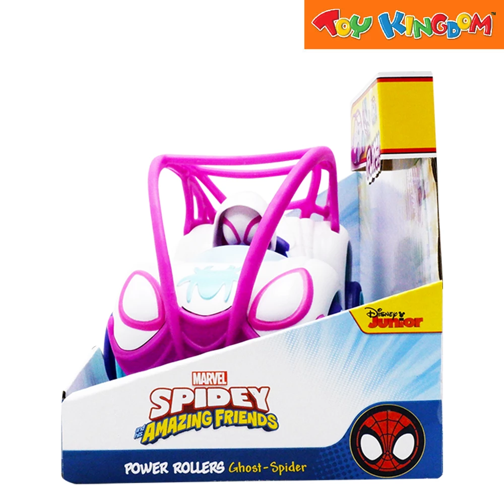 Disney Jr. Marvel Spidey And His Amazing Friends Ghost Spider Power Rollers Feature Vehicle 3 Disney Jr. Marvel Spidey And His Amazing Friends Ghost Spider Power Rollers Feature Vehicle - Image 3
