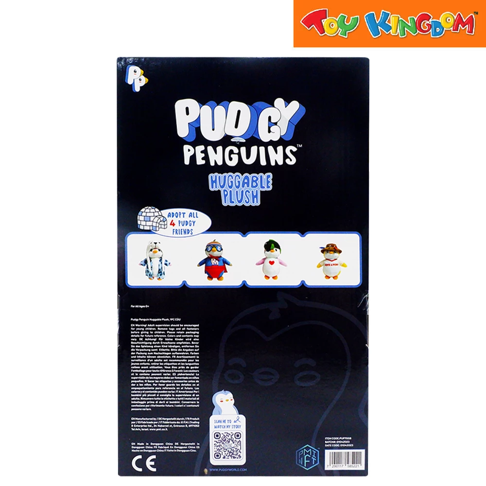 Pudgy Penguins Huggable Plush Pudgy MN With Sunglasses 3 Pudgy Penguins Huggable Plush Pudgy MN With Sunglasses - Image 3