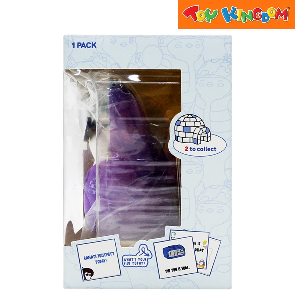 Pudgy Penguins Purple 1 Pack 6.5 Inch Figure 2 Pudgy Penguins Purple 1 Pack 6.5 Inch Figure - Image 2