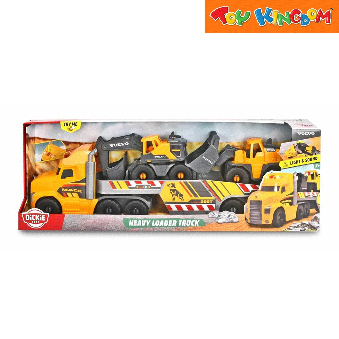 Dickie Toys Volvo Construction Heavy Loader Truck Vehicle 2 Dickie Toys Volvo Construction Heavy Loader Truck Vehicle - Image 2