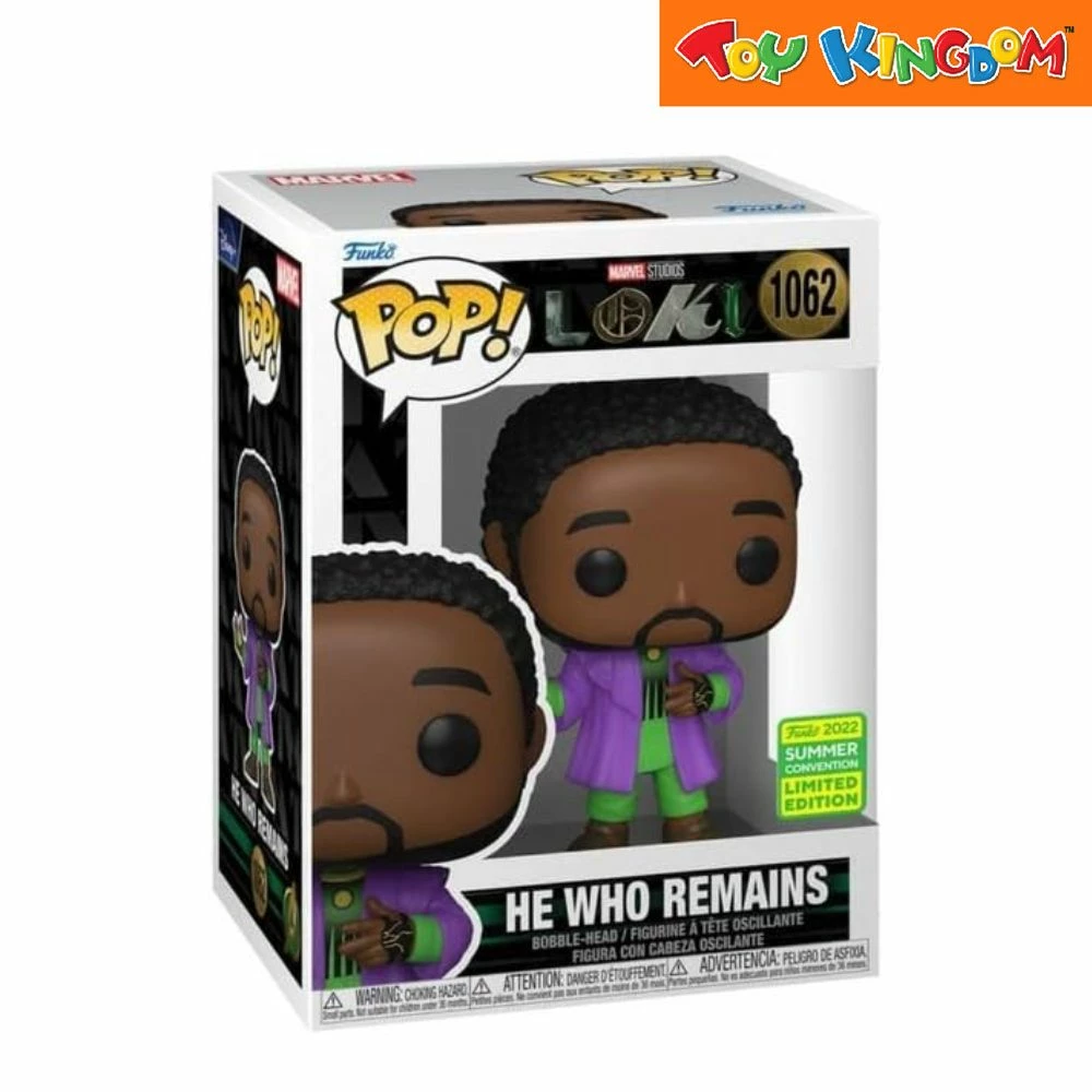 Funko Pop! Marvel: Loki He Who Remains(SDCC 2022 Shared Exclusives) Vinyl Figure 1 Funko Pop! Marvel: Loki He Who Remains(SDCC 2022 Shared Exclusives) Vinyl Figure