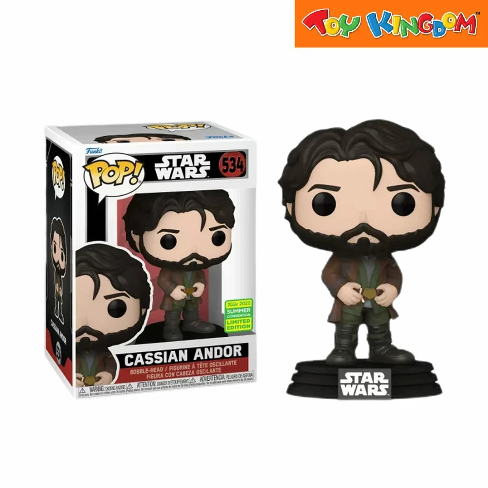 Funko Pop! Star Wars Cassian Andor (SDCC 2022 Shared Exclusives) Vinyl Figure 3 Funko Pop! Star Wars Cassian Andor (SDCC 2022 Shared Exclusives) Vinyl Figure - Image 3