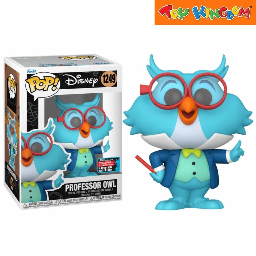 Funko Pop! Disney Professor Owl (NYCC) Vinyl Figure 3 Funko Pop! Disney Professor Owl (NYCC) Vinyl Figure - Image 3