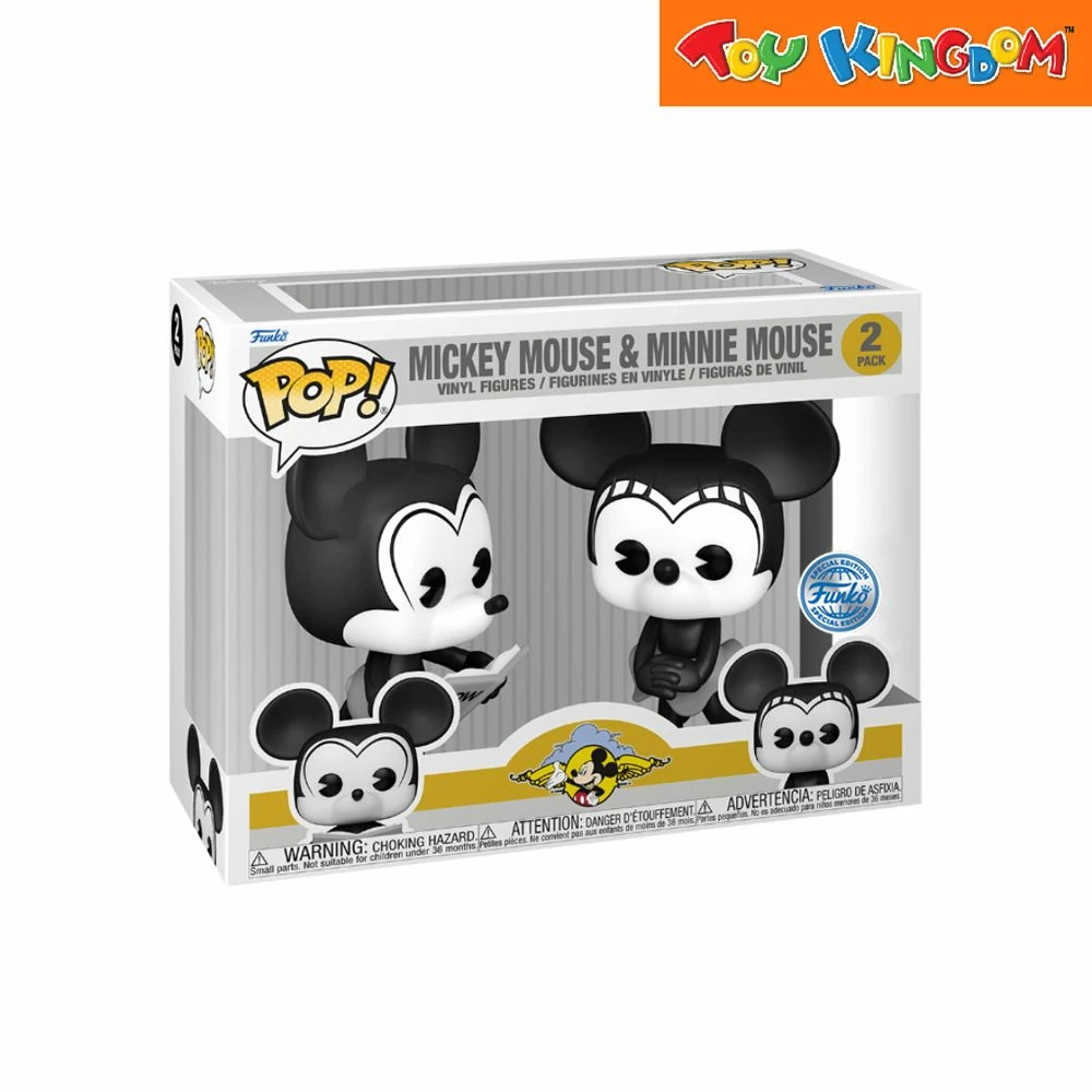 Funko Pop! Mickey & Minnie 2 Pack Vinyl Figure 1 Funko Pop! Mickey & Minnie 2 Pack Vinyl Figure