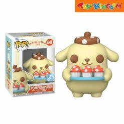 Funko Pop! Sanrio Hello Kitty - Pompompurin W/ Tray Vinyl Figure -Toy Haven Shop TK1029323463607 FEC