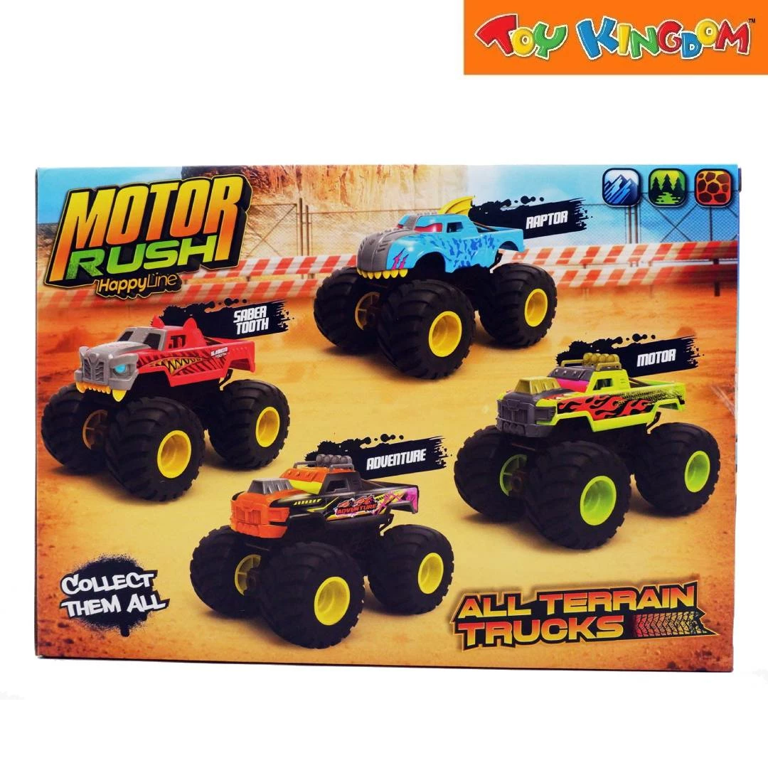 Happy Line Motor Rush Truck Blue 25 CM Vehicle 3 Happy Line Motor Rush Truck Blue 25 CM Vehicle - Image 3