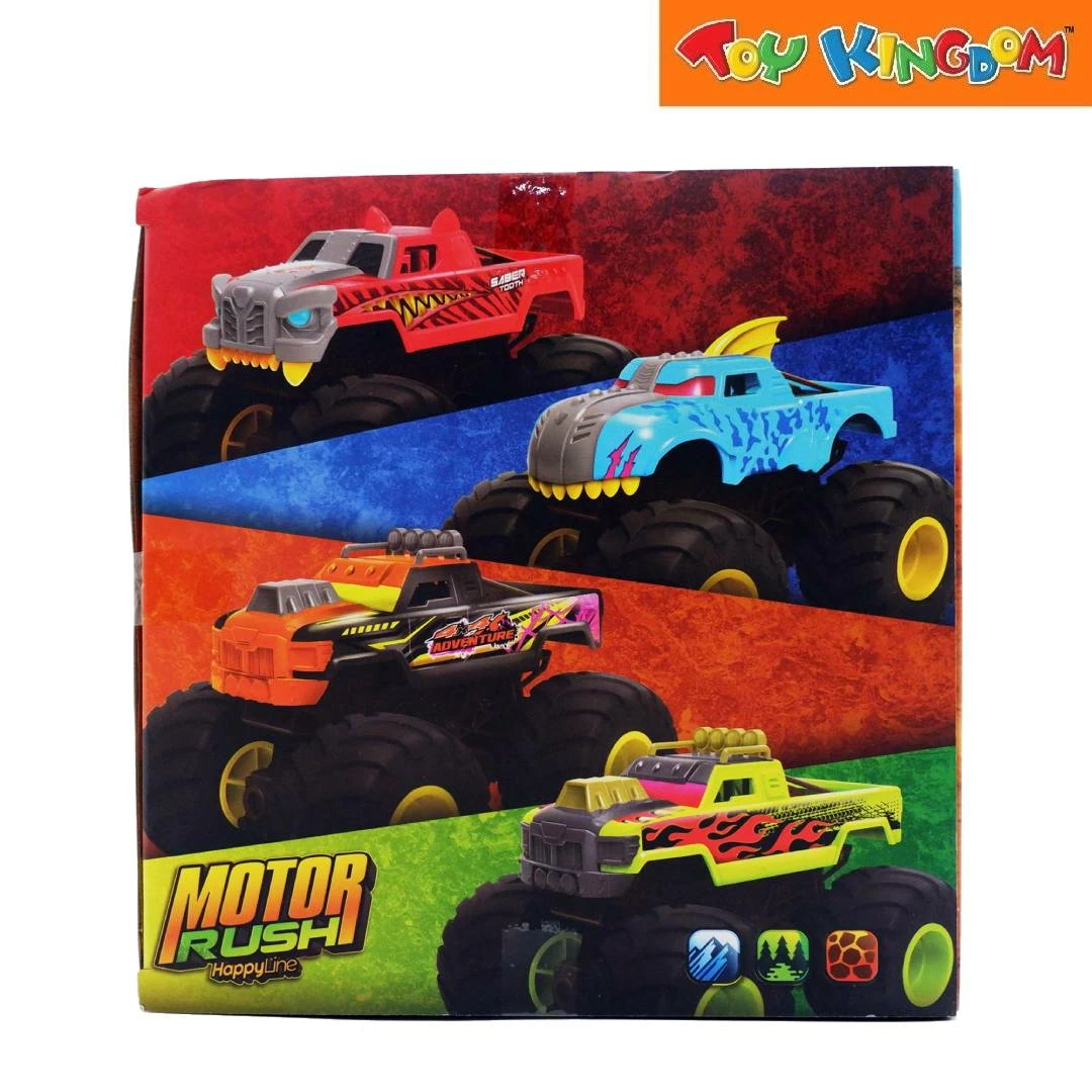 Happy Line Motor Rush Truck Blue 25 CM Vehicle 2 Happy Line Motor Rush Truck Blue 25 CM Vehicle - Image 2