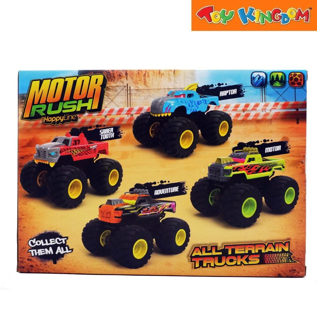 Happy Line Motor Rush Truck Red 25 CM Vehicle 3 Happy Line Motor Rush Truck Red 25 CM Vehicle - Image 3