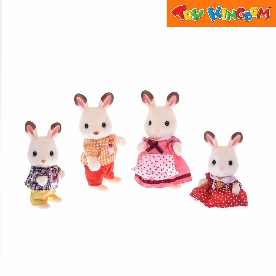 Epoch Sylvanian Families Chocolate Rabbit Family Dolls 2 Epoch Sylvanian Families Chocolate Rabbit Family Dolls - Image 2