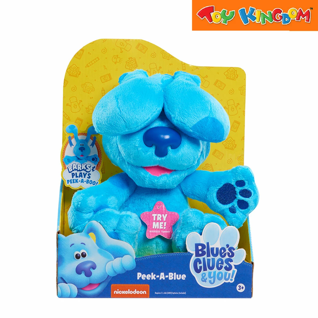 Blue’s Clues & You! Peek-A-Boo Blue Plush 1 Blue’s Clues & You! Peek-A-Boo Blue Plush