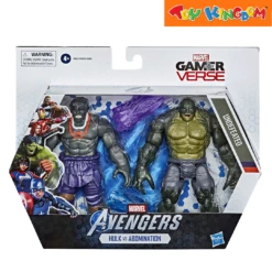 Marvel Avengers Gamerverse Hulk Vs. Abomination 2 Packs 6 Inch Playset