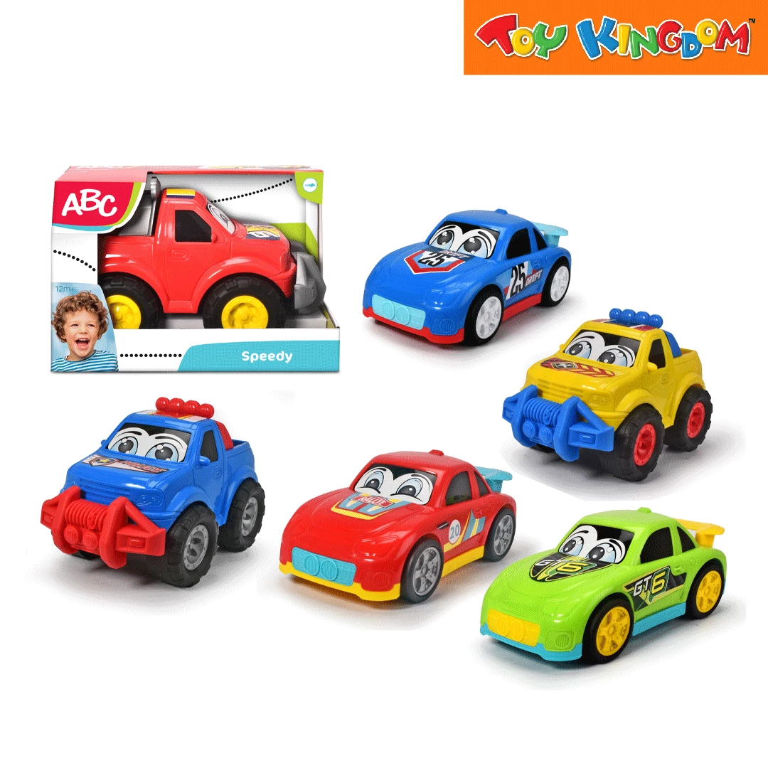 Dickie Toys ABC Speedy Cars Yellow Vehicle 2 Dickie Toys ABC Speedy Cars Yellow Vehicle - Image 2